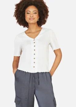 Yumi Grey Cargo Trousers